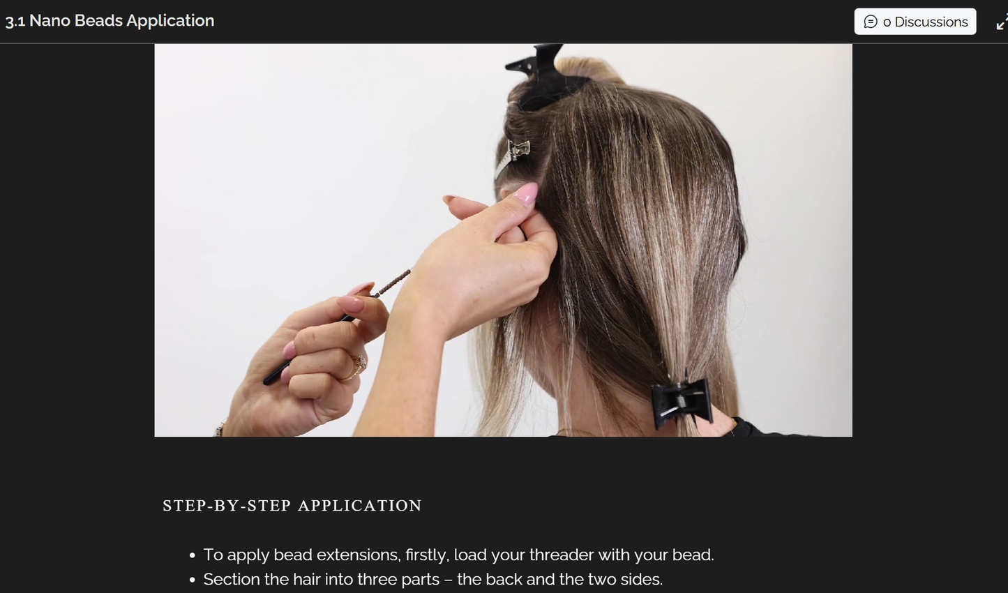 Hair Extension Mastery with JMN Lux Academy